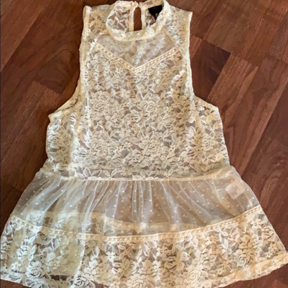 Lace shirt